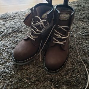 Women's Dr.Martens Maple Steel Toe Boot